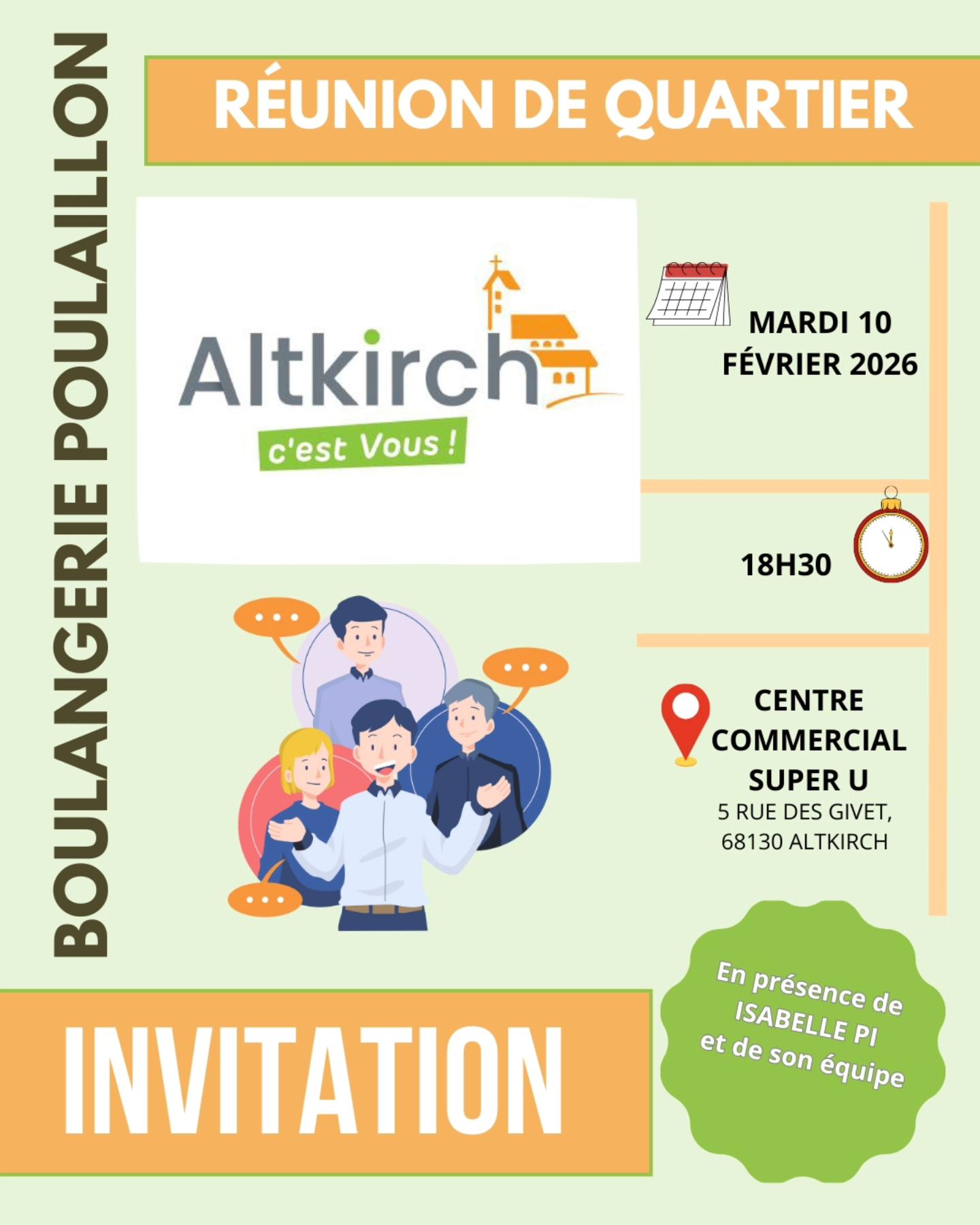 Réunions de quartier